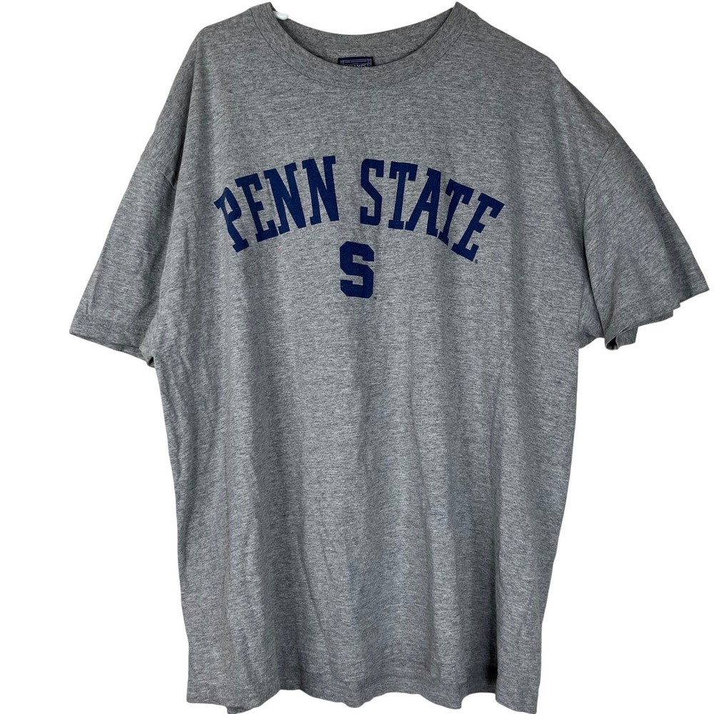 Champs Penn State T Shirt Mens XL Gray Cotton Blend Short Sleeve NCAA Fan Gear - Picture 4 of 10